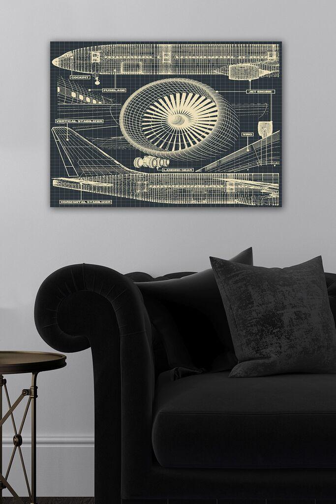 Slika Wallity 21196552155, 50x70 cm