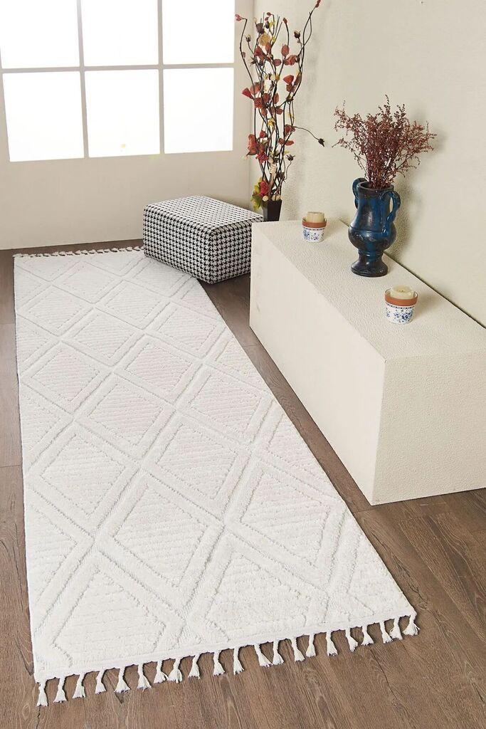 Conceptum Hypnose tepih 742B, pravokutni, 100 x 400 cm, bež
