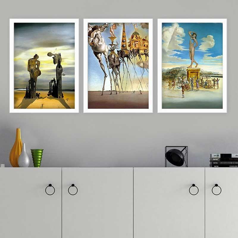 Wallity Set uramljenih slika 3BC_UN62323, 3 dijela