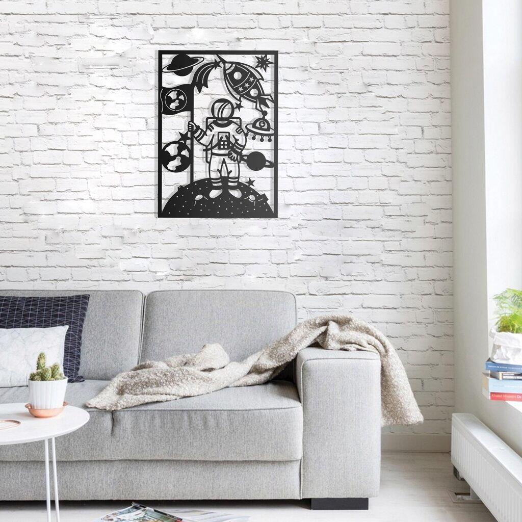 Wallity Zidna dekoracija Space, crna