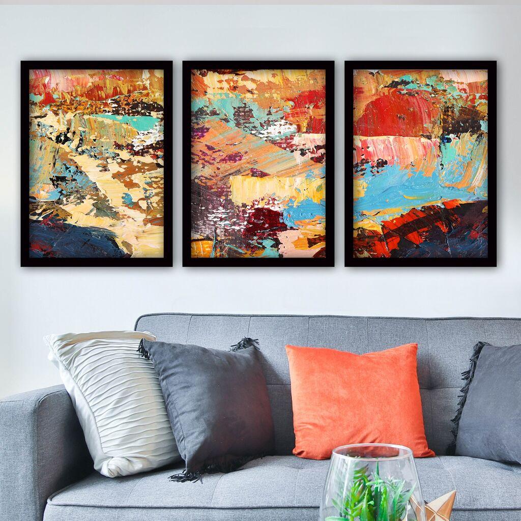 Wallity Set uramljenih slika 3SC197, 3 dijela