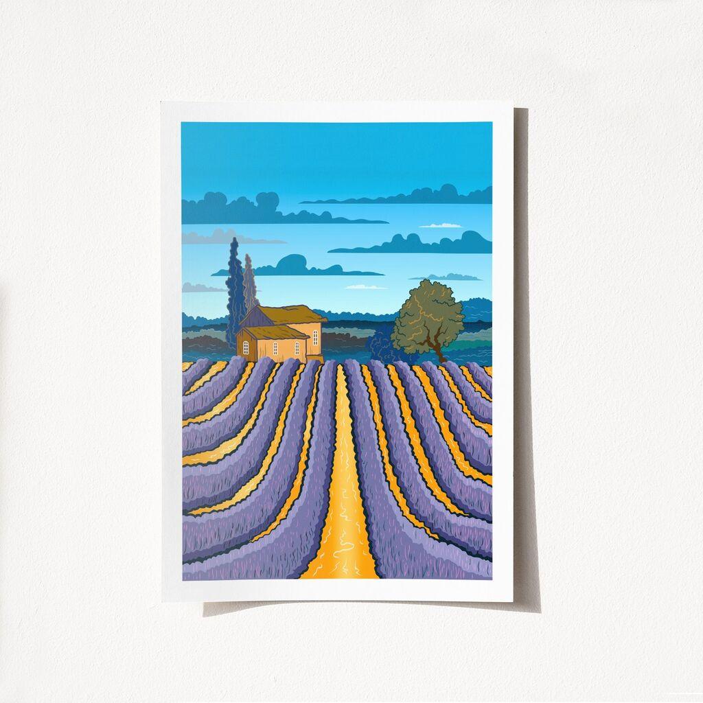 Poster Wallity Francuska-2027, 50x70 cm