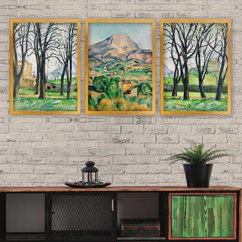 Wallity Set uramljenih slika 3AC_UN383108, 3 dijela