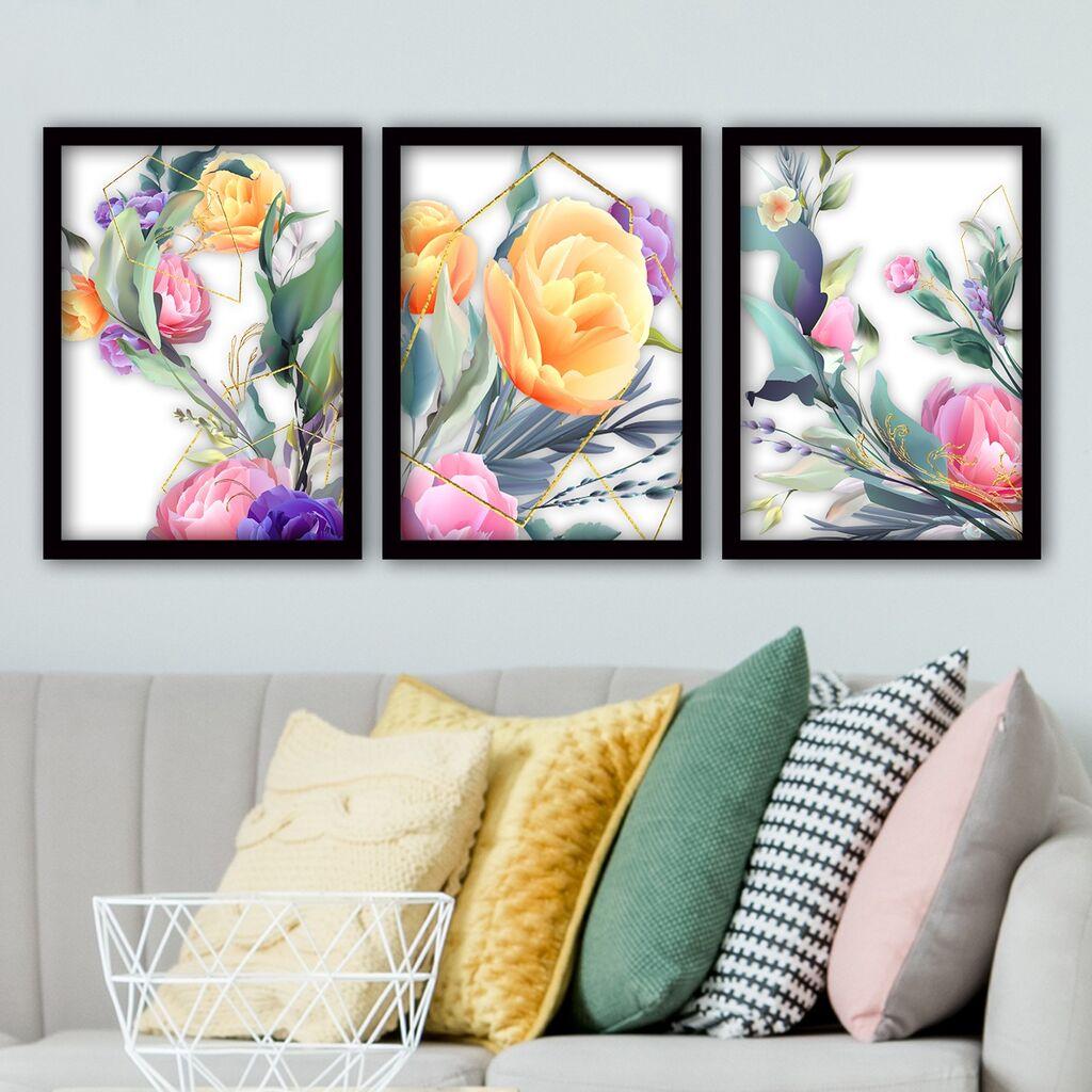 Wallity Set uramljenih slika 3SC50, 3 dijela