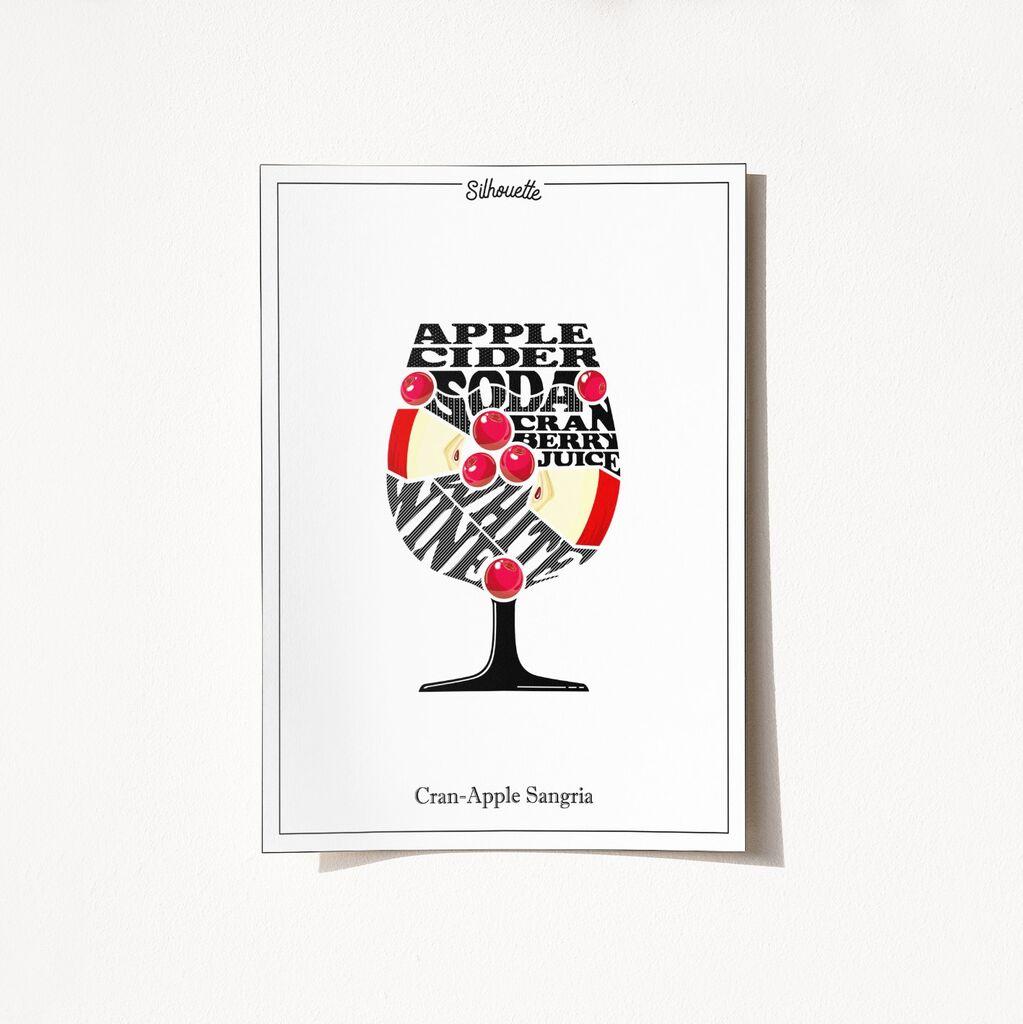 Wallity Poster Jabuka Sangria-2053, 50x70 cm