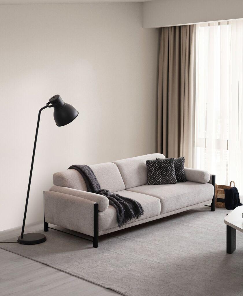 Atelier del Sofa Trossed Nora, 235 cm, bež