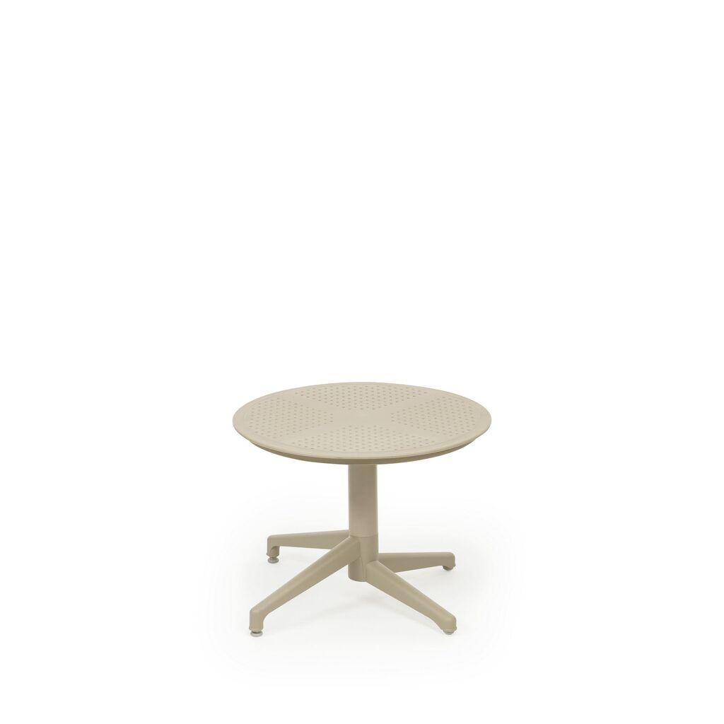 Hanah Home Club sto Moon, 60x47x60 cm, bež