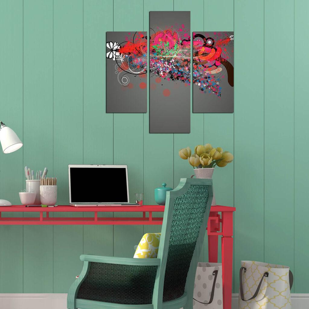 Wallity set slika 3MDF-093, 3 dijela