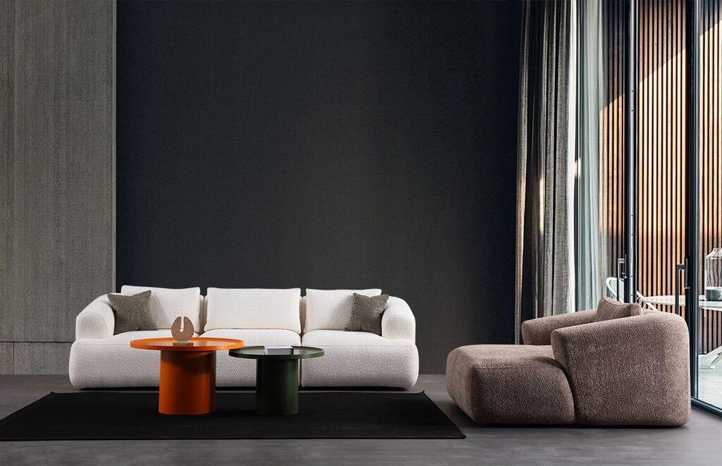 Atelier del Sofa Fotelja Sofia, smeđa