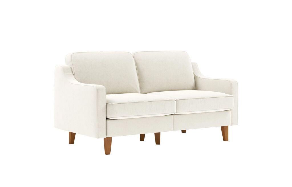 Atelier del Sofa Dvosjed Robin 2, Bijela
