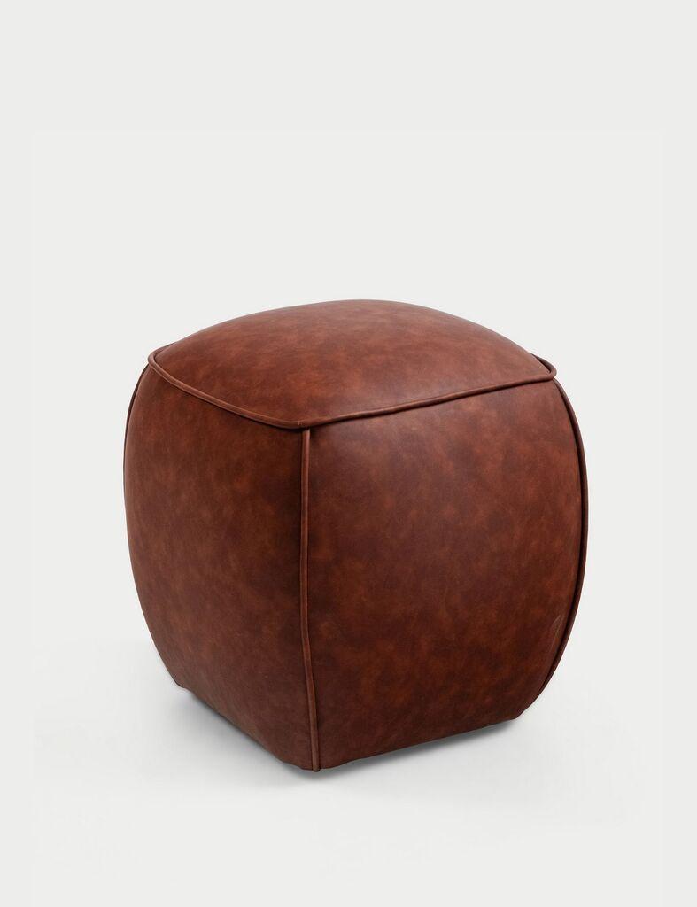Atelier del Sofa Tabure Bragi, 40 x 44 x 40 cm, Smeđa