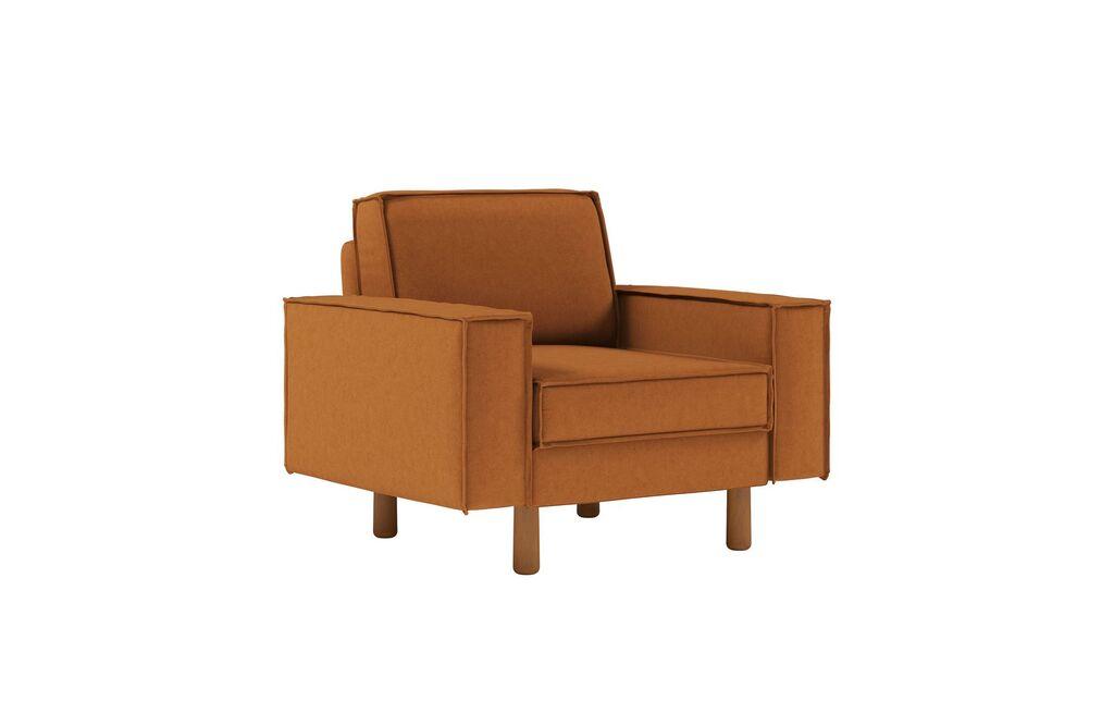 Atelier del Sofa Fotelja Sparrow 1, Narandžasta