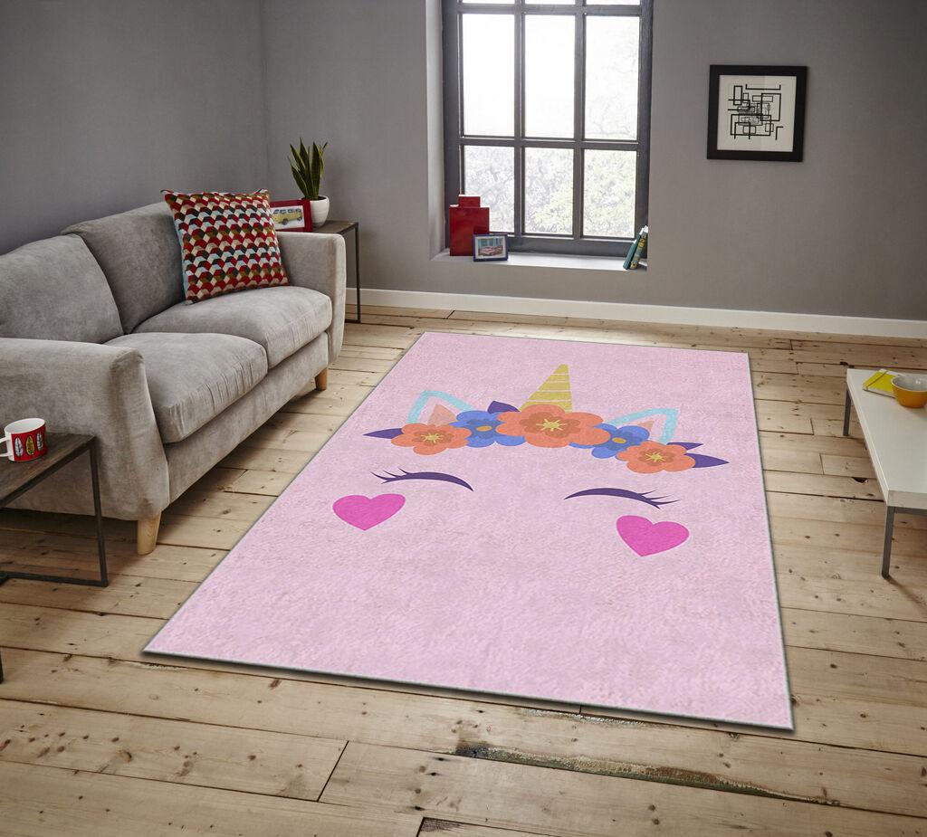 Conceptum Hypnose Tepih Asr Crpt-34, Pravougaoni, 120 x 180 cm,  Roze