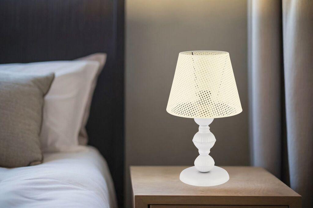 Opviq Stona lampa 301 Hazeran, 60 W, 20 cm, Krem