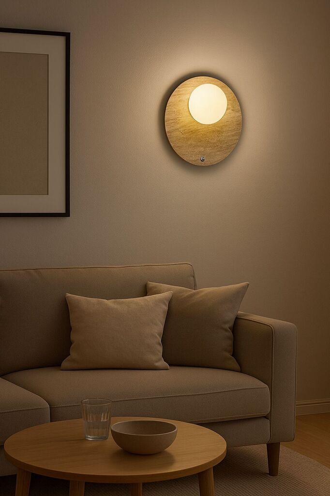 Opviq Zidna lampa Tor-Look-D, krem