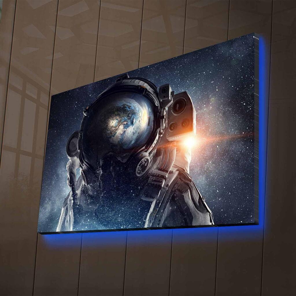 Zidna slika sa LED rasvjetom NASA-016, 45x70 cm