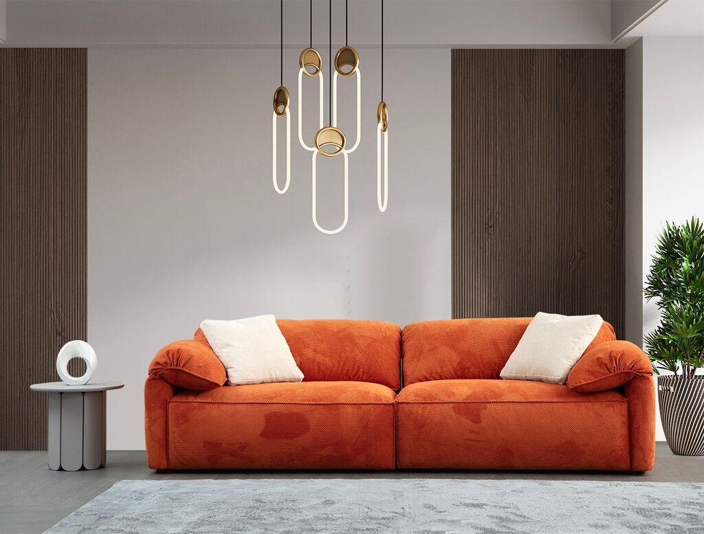 Atelier del Sofa Trosed Flamingo Lounge, 270x105x80cm, Narandžasta
