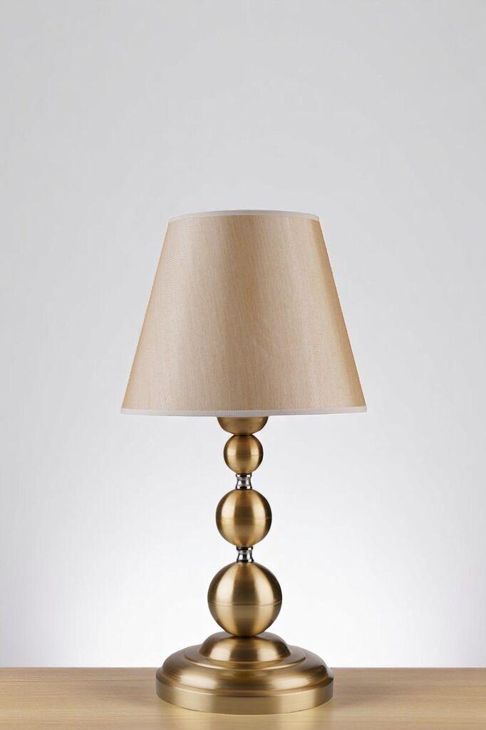 Opviq Stona lampa 8908-5, Zlatna boja