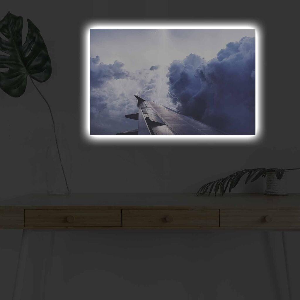 Zidna slika sa LED osvetljenjem 4570DHDACT-057, 45x70 cm