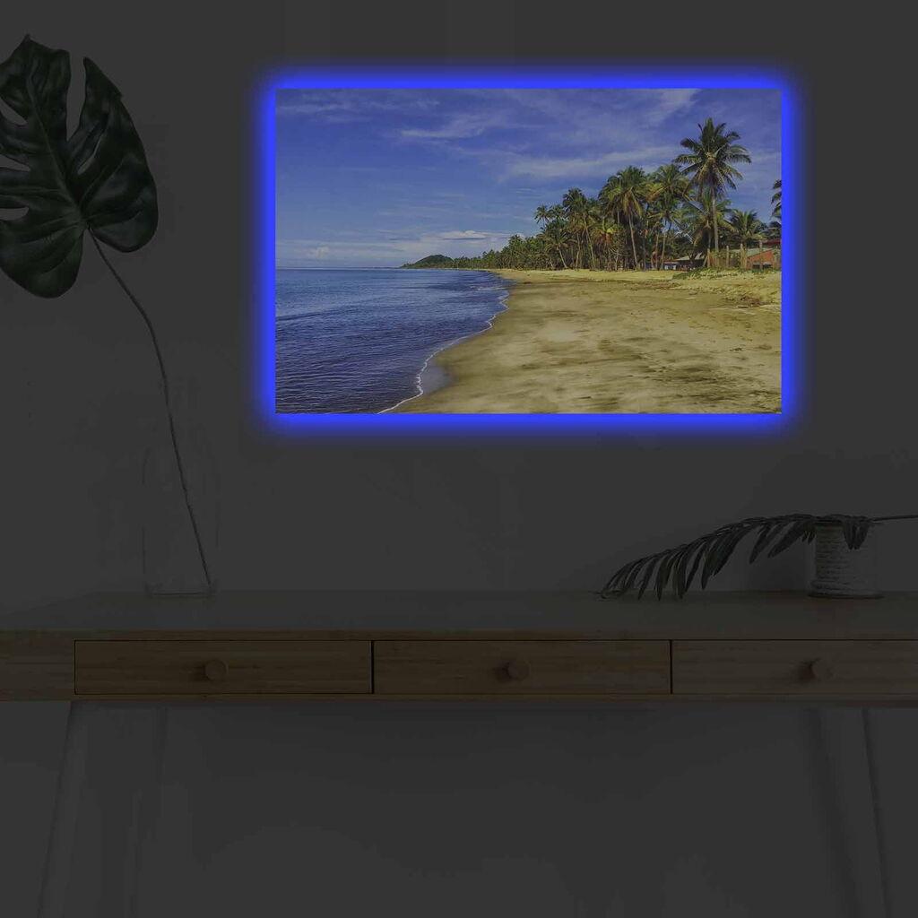 Zidna slika sa LED osvjetljenjem 4570DHDACT-077, 45x70 cm