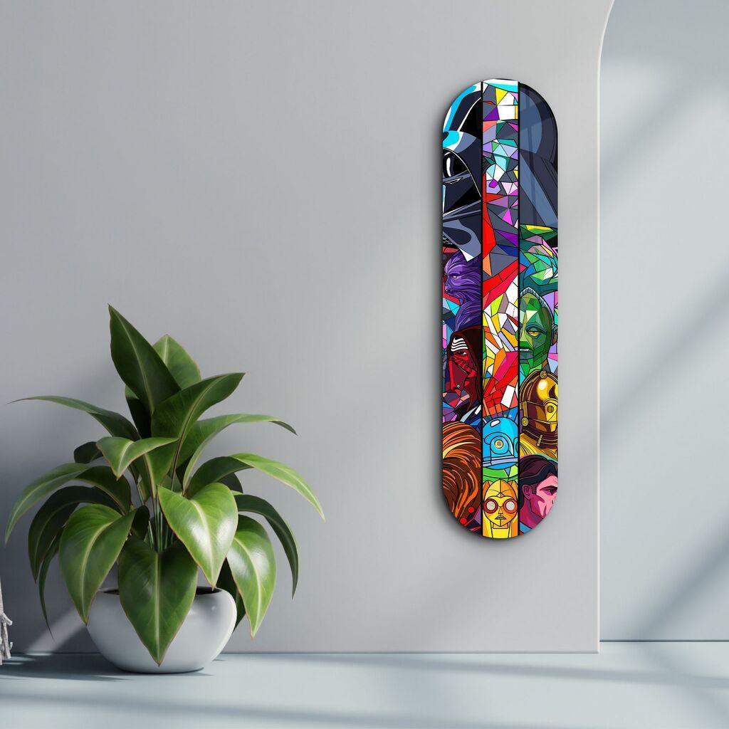 Wallity Zidna dekoracija 226SNG1149, 20x80cm, Šarena