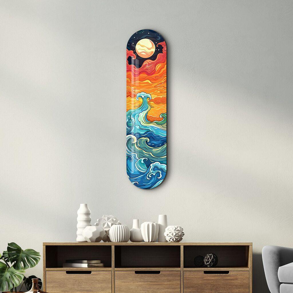 Wallity Zidna dekoracija 226SNG1132, 20x80cm, Šarena