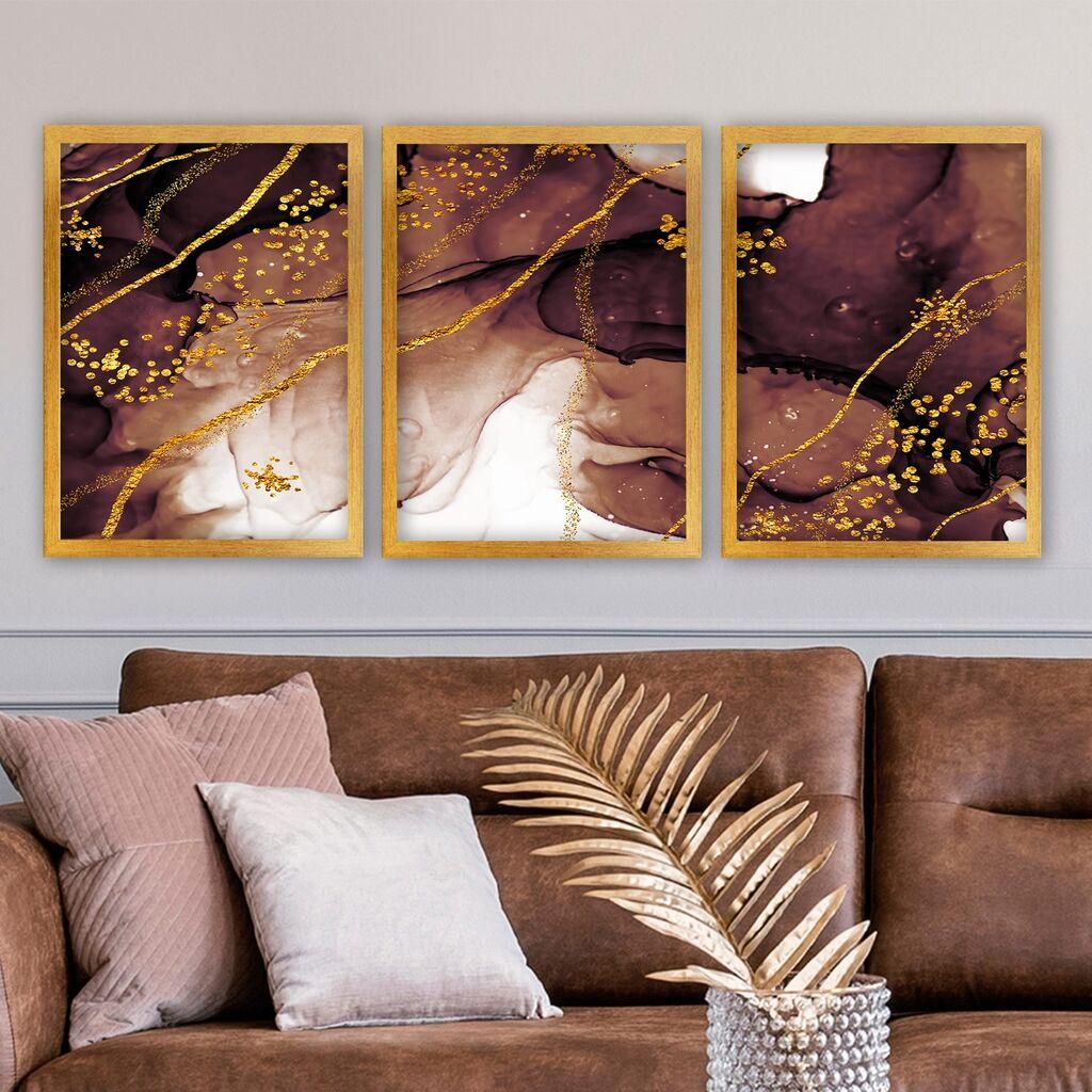 Wallity Set uramljenih slika 3AC173, 3 dijela