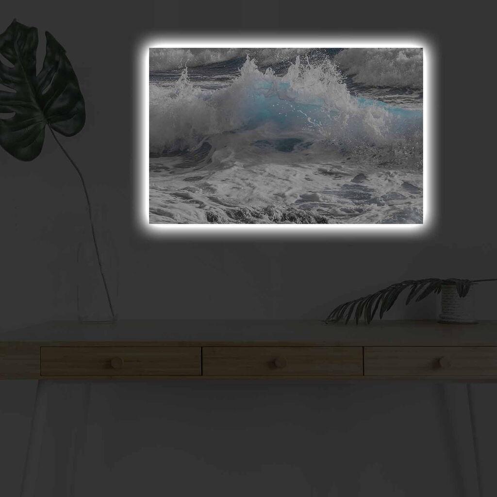 Zidna slika sa LED osvetljenjem 4570DHDACT-175, 45x70 cm