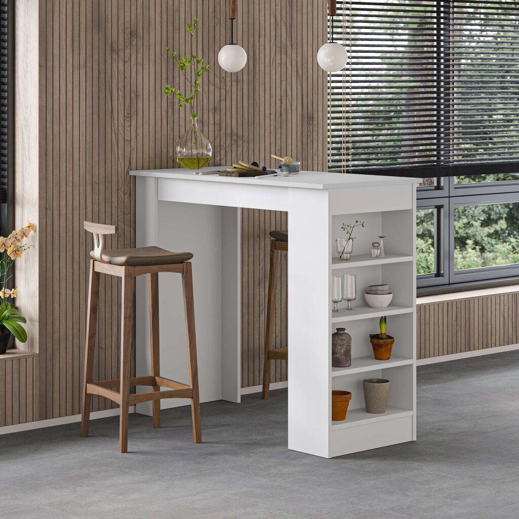 Hanah Home Swallow barski sto, bijela