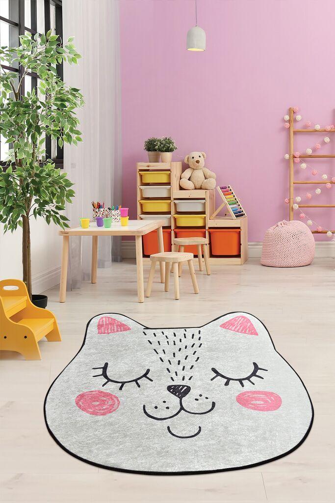 Conceptum Hypnose tepih Sophie, Ovalan, 140 cm, Bijelo-ružičasti