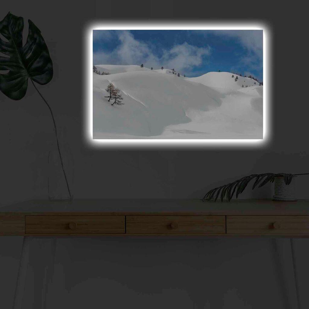 Zidna slika sa LED osvjetljenjem 4570KARDACT - 026, 45x70 cm