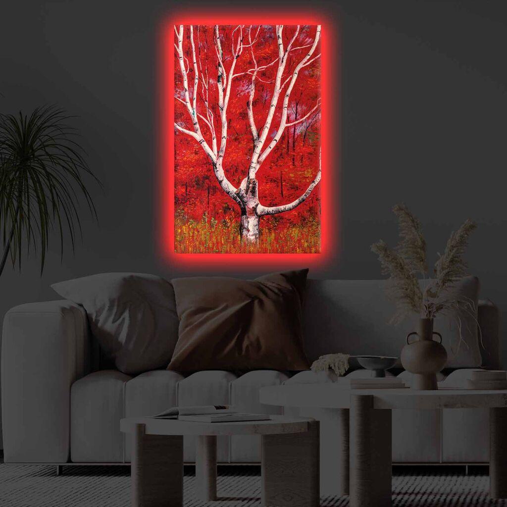 Zidna slika sa LED osvjetljenjem 4570KTLGDACT - 006, 45x70 cm