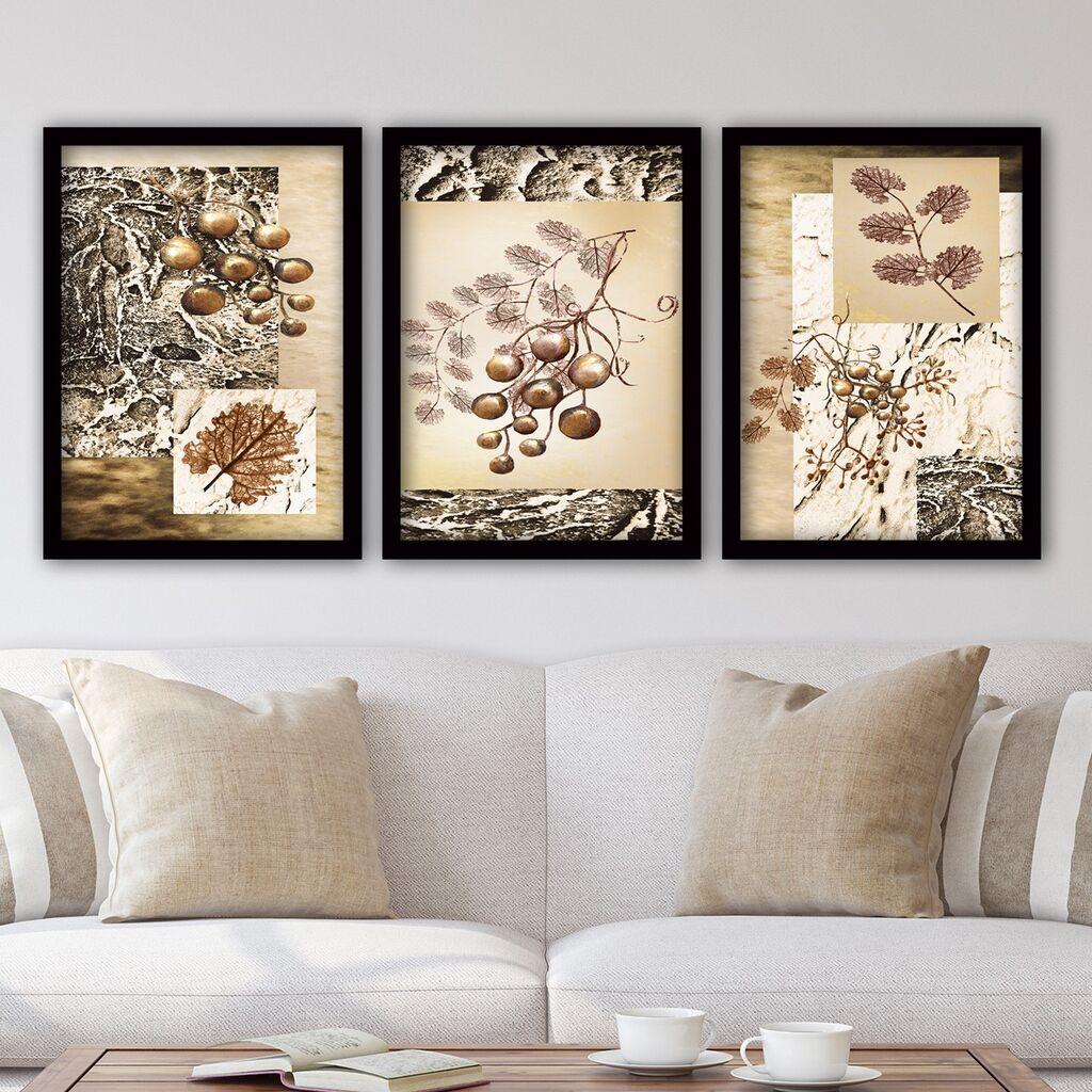Wallity Set uramljenih slika 3SC136, 3 dijela