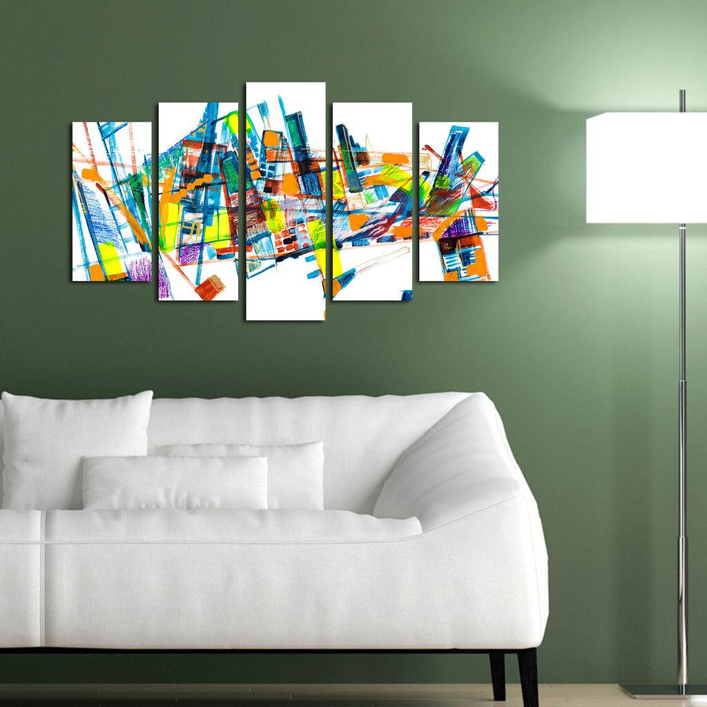 Wallity set Slika 5ABSMDF-13, 5 dijelova