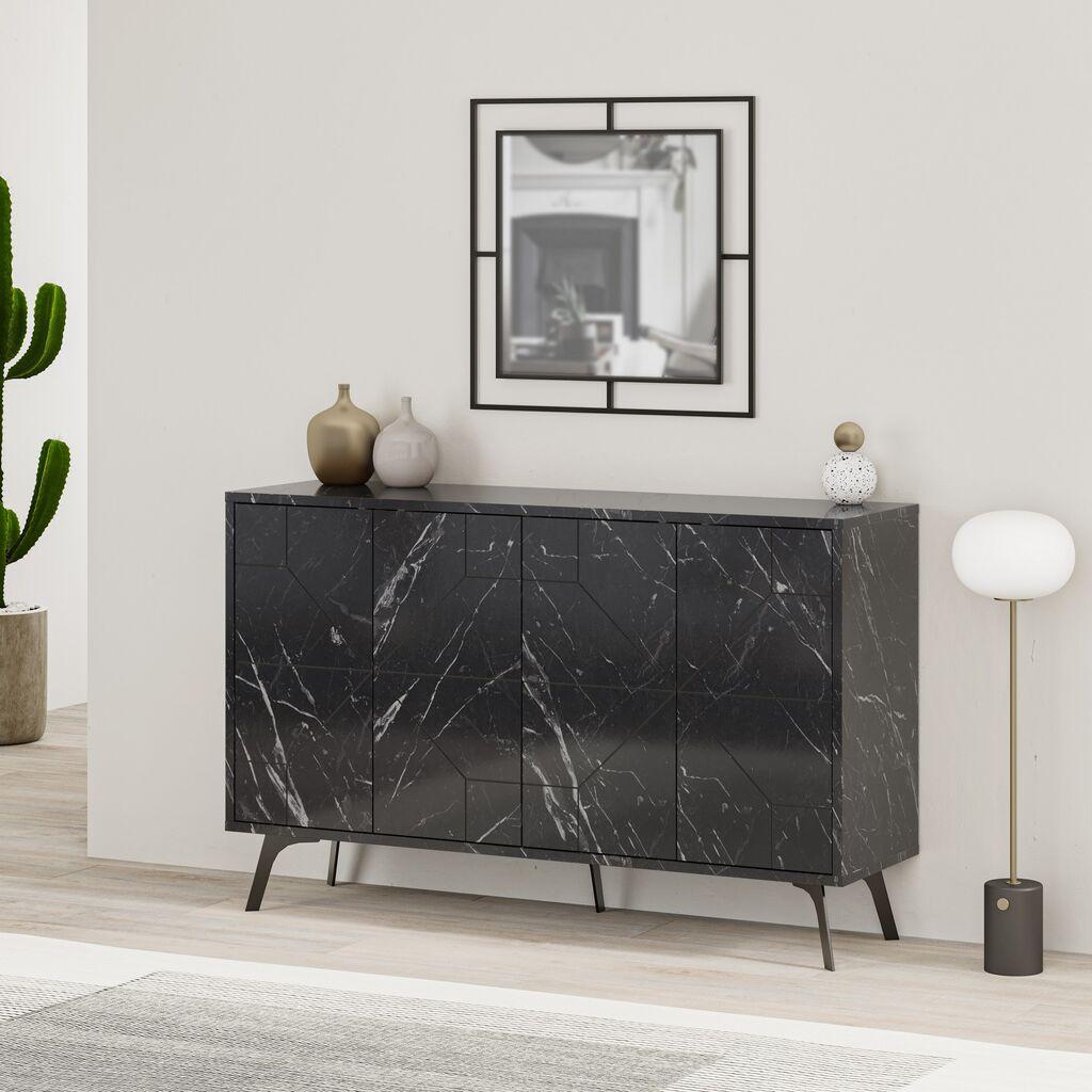 Hanah Home komoda Dune 123x77.4x35cm antracit