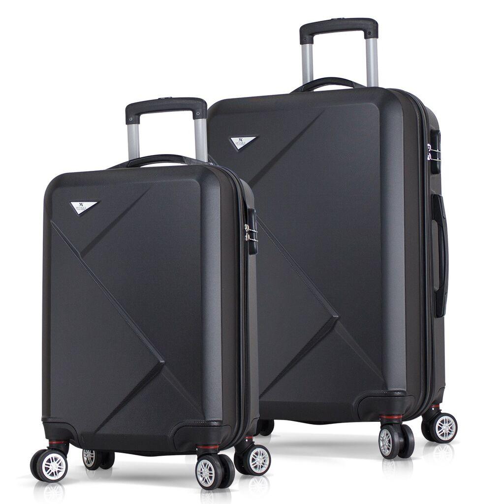 MyValice set kofera 8015, 2 dijela, crni