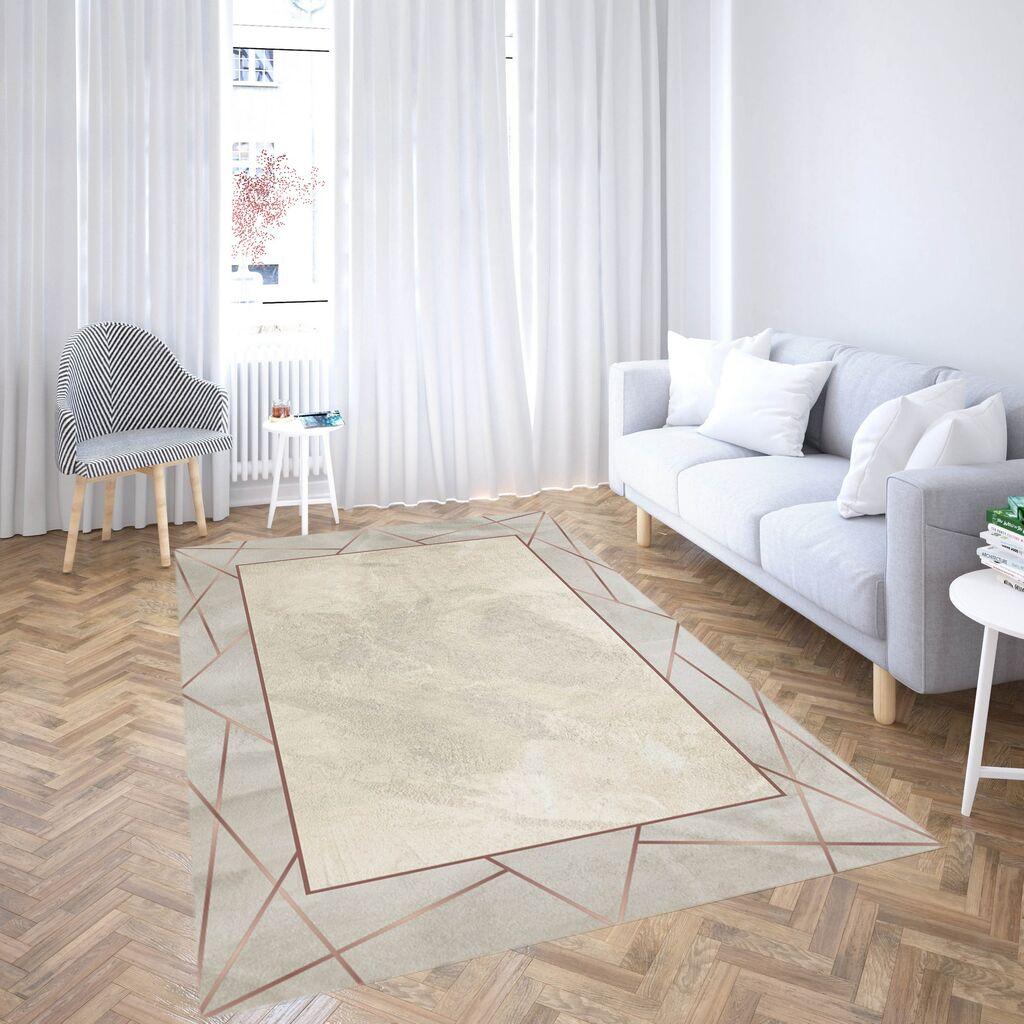 Conceptum Hypnose tepih CG_44, pravougaoni, 180 x 280 cm, krem-siva