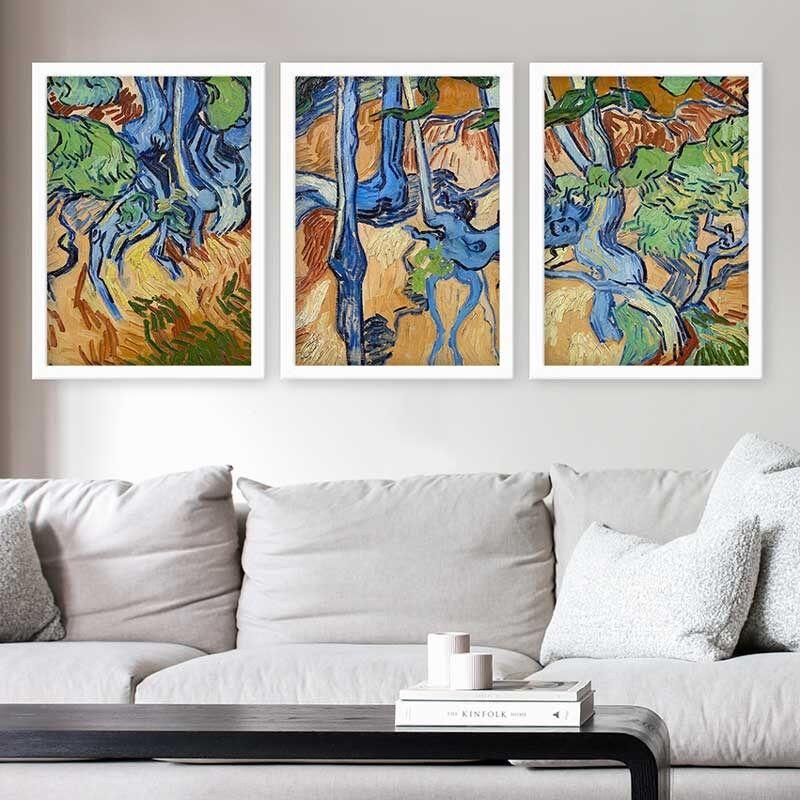 Wallity Set uramljenih slika 3BC_UN3868449, 3 dijela