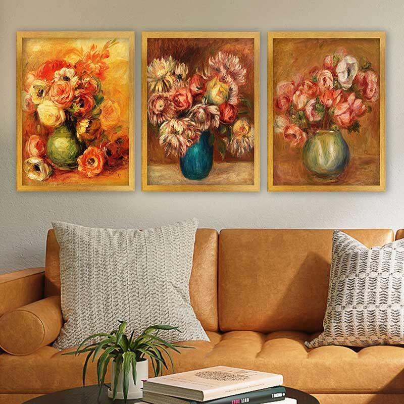 Wallity Set uramljenih slika 3AC_UN3965912, 3 dijela