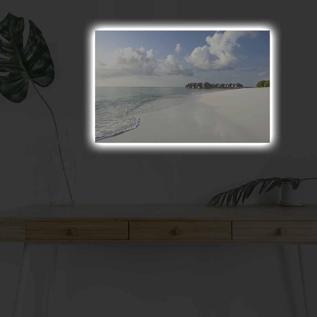 Zidna slika sa LED osvetljenjem 4570DHDACT-028, 45x70 cm