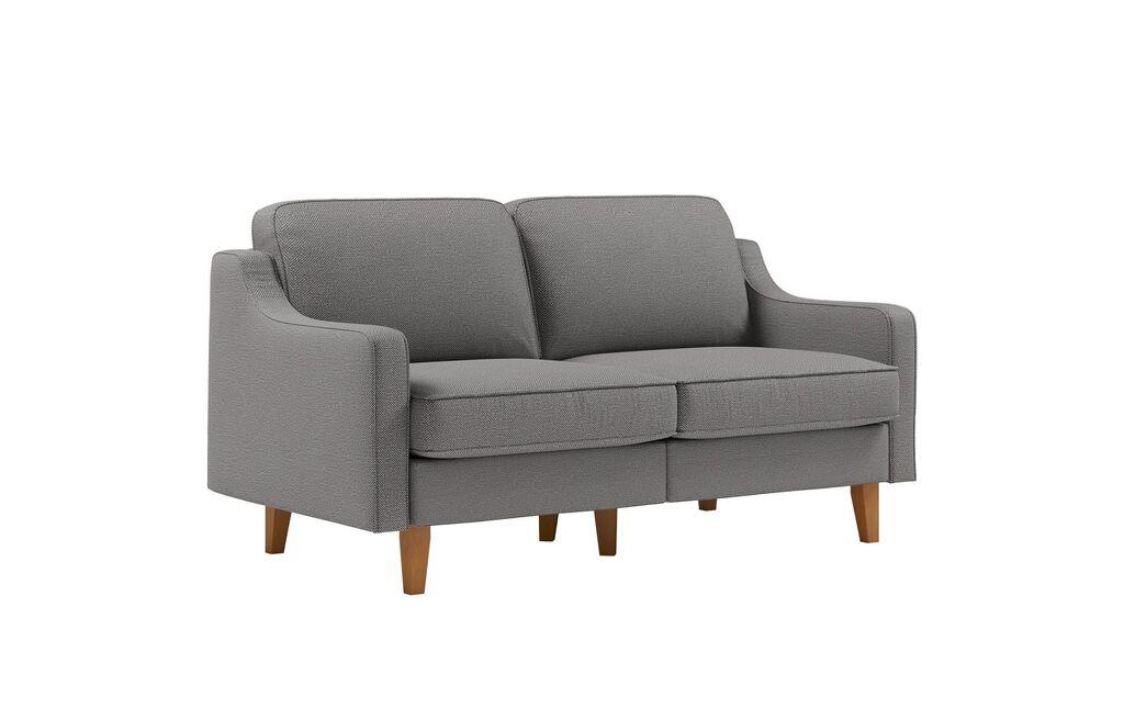 Atelier del Sofa Dvosjed Robin 2, Siva