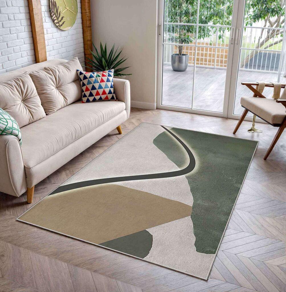Conceptum Hypnose tepih Shml14, pravokutni, 180 x 280 cm, maslinasto-bež