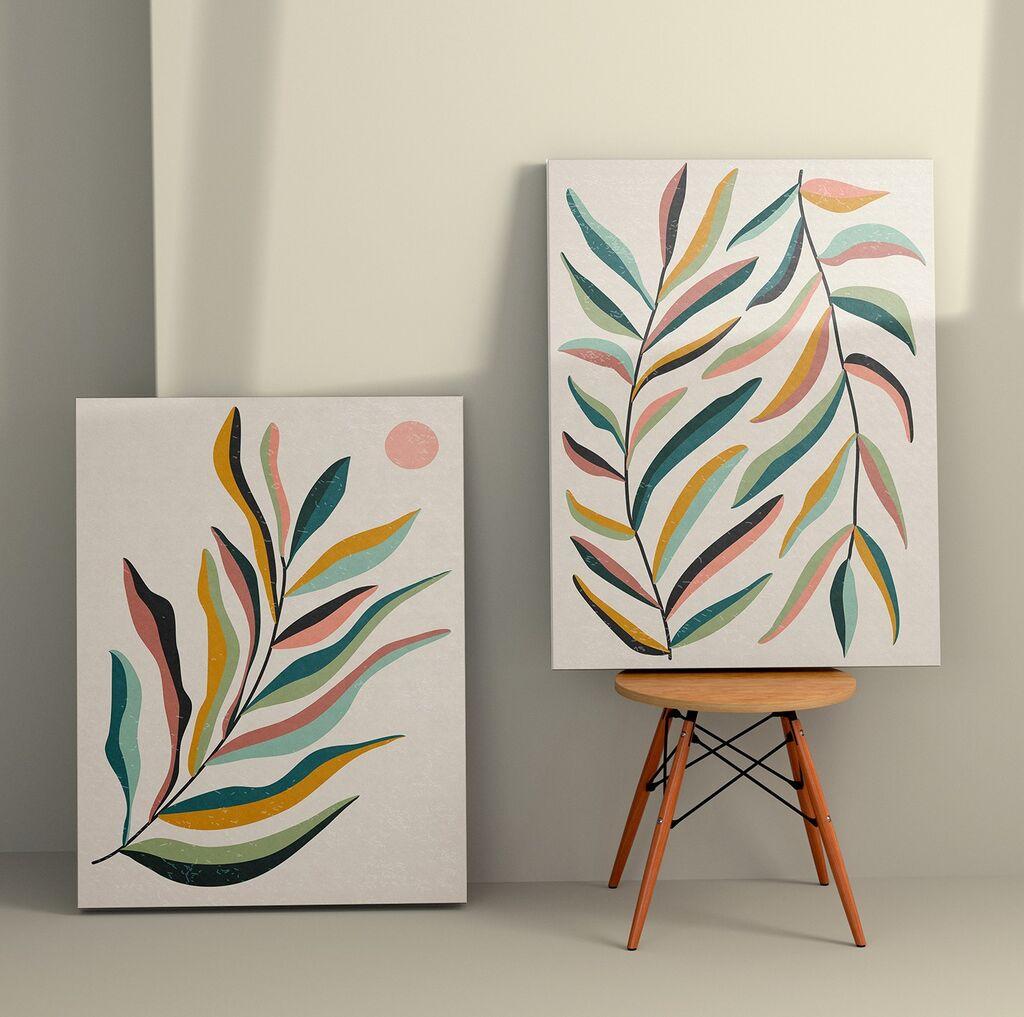 Wallity Zidna dekoracija 2KNV4326, 50 x 70cm, 2 komada