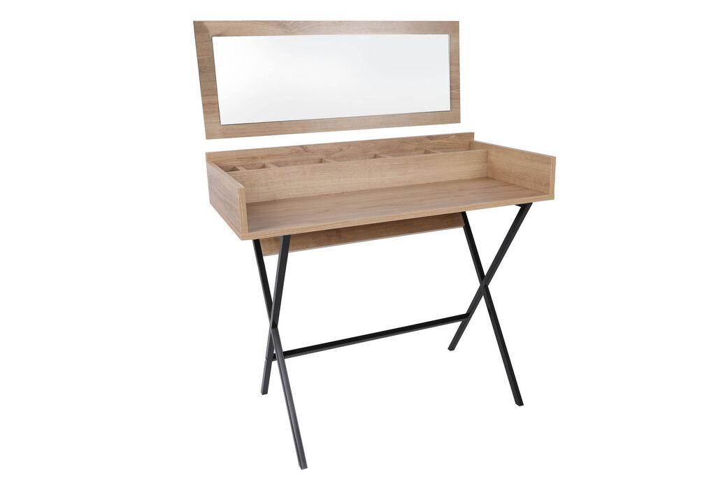 Hanah Home Hive sto za šminkanje, hrast