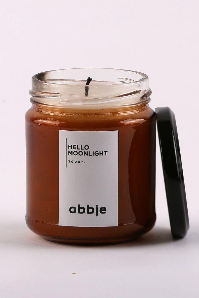 Aberto Design Mirisna sveća Hello Moonlight, Braon