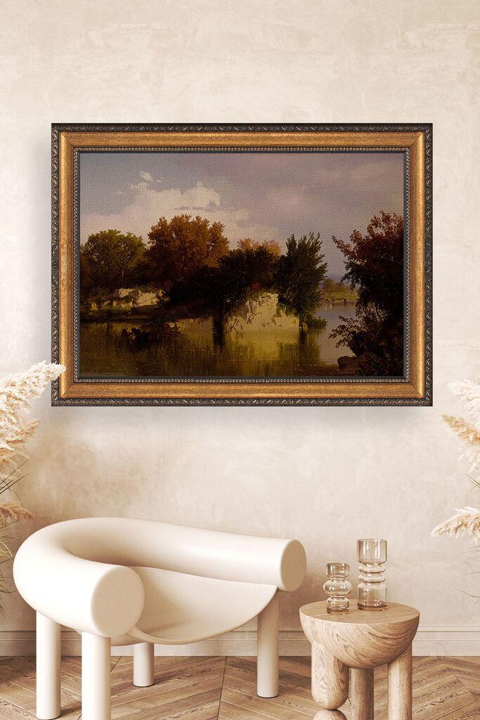 Wallity Zidna dekoracija ATCRCVCNVSMDL34, 50 x 70 cm, Šarena