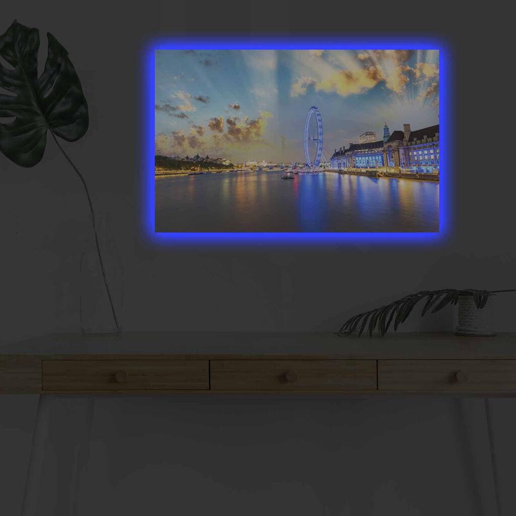 Zidna slika sa LED osvetljenjem 4570DHDACT-115, 45x70 cm