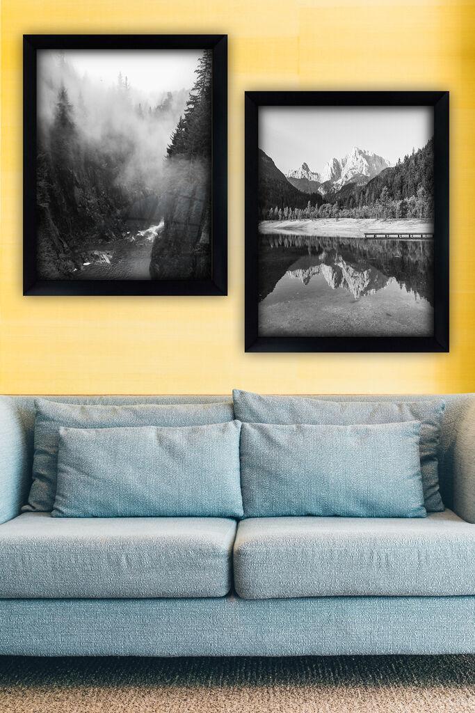Wallity Set uramljenih slika SYC7436502415449, 2 dijela