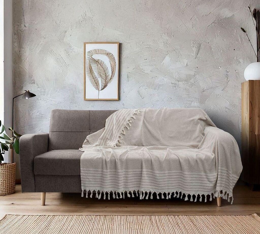 L'essentiel Maison Navlaka za sofu Sophia, 180x220 cm, Krem
