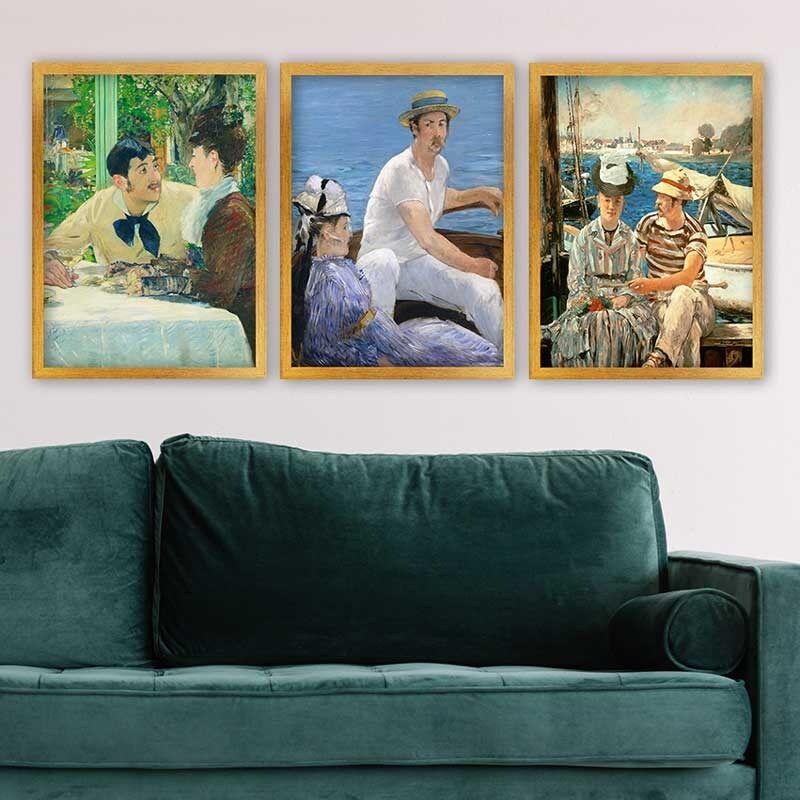 Wallity Set uramljenih slika 3AC_UN1453577, 3 dijela
